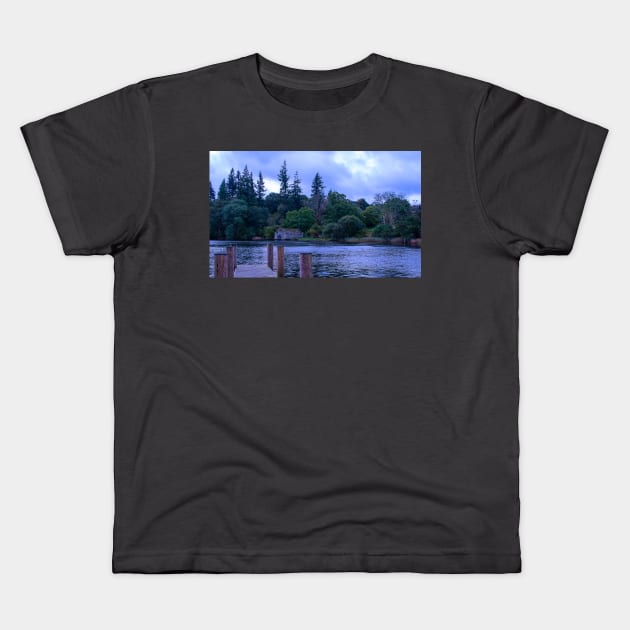 Lake Windermere Kids T-Shirt by Graz-Photos